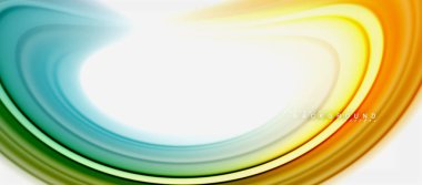 Gökkuşağı sıvı renk arka plan Bükülü sıvı tasarım, renkli mermer veya plastik dalgalı doku zemin, çok renkli şablonu için iş veya teknoloji sunu veya web broşür kapak