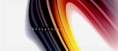 Gökkuşağı sıvı renk arka plan Bükülü sıvı tasarım, renkli mermer veya plastik dalgalı doku zemin, çok renkli şablonu için iş veya teknoloji sunu veya web broşür kapak