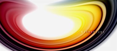 Gökkuşağı sıvı renk arka plan Bükülü sıvı tasarım, renkli mermer veya plastik dalgalı doku zemin, çok renkli şablonu için iş veya teknoloji sunu veya web broşür kapak