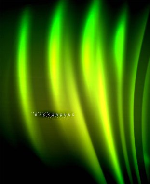 Neon parlayan techno hatları, yüksek teknoloji fütüristik arka plan şablonu kare şekilleri ile