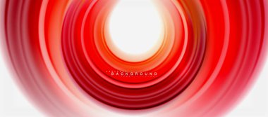 Gökkuşağı sıvı renkli arka plan - girdap ve daireler, bükülmüş sıvı renkler, renkli mermer veya plastik dalgalı doku zemin, çok renkli şablonu için iş veya teknoloji