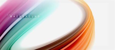 Gökkuşağı sıvı renk arka plan Bükülü sıvı tasarım, renkli mermer veya plastik dalgalı doku zemin, çok renkli şablonu için iş veya teknoloji sunu veya web broşür kapak