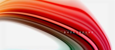 Gökkuşağı sıvı renk arka plan Bükülü sıvı tasarım, renkli mermer veya plastik dalgalı doku zemin, çok renkli şablonu için iş veya teknoloji sunu veya web broşür kapak