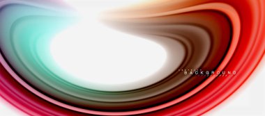 Gökkuşağı sıvı renk arka plan Bükülü sıvı tasarım, renkli mermer veya plastik dalgalı doku zemin, çok renkli şablonu için iş veya teknoloji sunu veya web broşür kapak