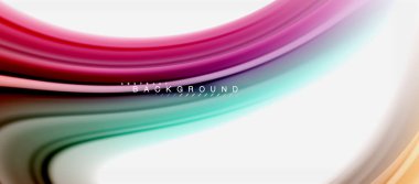 Gökkuşağı sıvı renk arka plan Bükülü sıvı tasarım, renkli mermer veya plastik dalgalı doku zemin, çok renkli şablonu için iş veya teknoloji sunu veya web broşür kapak