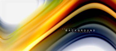 Gökkuşağı sıvı renk arka plan Bükülü sıvı tasarım, renkli mermer veya plastik dalgalı doku zemin, çok renkli şablonu için iş veya teknoloji sunu veya web broşür kapak