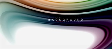 Gökkuşağı sıvı renk arka plan Bükülü sıvı tasarım, renkli mermer veya plastik dalgalı doku zemin, çok renkli şablonu için iş veya teknoloji sunu veya web broşür kapak