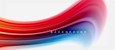 Gökkuşağı sıvı renk arka plan Bükülü sıvı tasarım, renkli mermer veya plastik dalgalı doku zemin, çok renkli şablonu için iş veya teknoloji sunu veya web broşür kapak