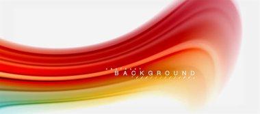 Gökkuşağı sıvı renk arka plan Bükülü sıvı tasarım, renkli mermer veya plastik dalgalı doku zemin, çok renkli şablonu için iş veya teknoloji sunu veya web broşür kapak