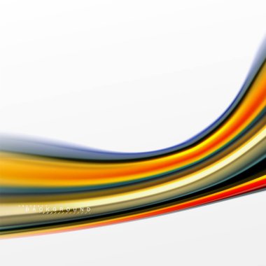 Sıvı sıvı karıştırma renkler konsepti üzerine açık gri renkli, eğri akışı, trendy soyut düzeni şablonu iş veya teknoloji sunu veya web broşür kapak için duvar kağıdı