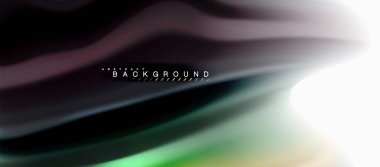 Sıvı sıvı karıştırma renkler konsepti üzerine açık gri renkli, eğri akışı, trendy soyut düzeni şablonu iş veya teknoloji sunu veya web broşür kapak için duvar kağıdı