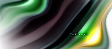 Sıvı sıvı karıştırma renkler konsepti üzerine açık gri renkli, eğri akışı, trendy soyut düzeni şablonu iş veya teknoloji sunu veya web broşür kapak için duvar kağıdı