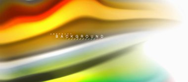 Sıvı sıvı karıştırma konsepti üzerine açık gri renkli, eğri akışı, iş veya teknoloji sunu veya web broşür kapak, duvar kağıdı için trendy soyut düzeni şablonu renkleri. Vektör çizim