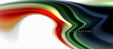 Sıvı sıvı karıştırma renkler konsepti üzerine açık gri renkli, eğri akışı, trendy soyut düzeni şablonu iş veya teknoloji sunu veya web broşür kapak için duvar kağıdı