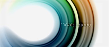 Gökkuşağı sıvı soyut girdap şekli, bükülmüş sıvı renkler tasarım, renkli mermer veya plastik dalgalı doku arka plan, çok renkli şablonu için iş veya teknoloji sunu veya web broşürü