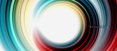 Gökkuşağı sıvı soyut girdap şekli, bükülmüş sıvı renkler tasarım, renkli mermer veya plastik dalgalı doku arka plan, çok renkli şablonu için iş veya teknoloji sunu veya web broşürü