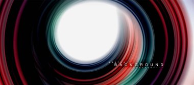 Gökkuşağı sıvı soyut girdap şekli, bükülmüş sıvı renkler tasarım, renkli mermer veya plastik dalgalı doku arka plan, çok renkli şablonu için iş veya teknoloji sunu veya web broşürü