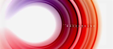 Gökkuşağı sıvı soyut girdap şekli, bükülmüş sıvı renkler tasarım, renkli mermer veya plastik dalgalı doku arka plan, çok renkli şablonu için iş veya teknoloji sunu veya web broşürü