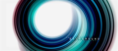 Gökkuşağı sıvı soyut girdap şekli, bükülmüş sıvı renkler tasarım, renkli mermer veya plastik dalgalı doku arka plan, çok renkli şablonu için iş veya teknoloji sunu veya web broşürü