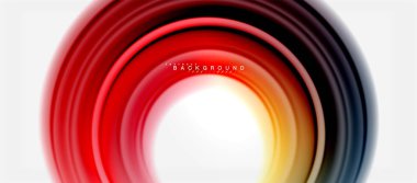 Gökkuşağı sıvı renkli arka plan - girdap ve daireler, bükülmüş sıvı renkler, renkli mermer veya plastik dalgalı doku zemin, çok renkli şablonu için iş veya teknoloji