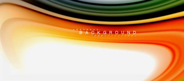 Gökkuşağı sıvı renk arka plan Bükülü sıvı tasarım, renkli mermer veya plastik dalgalı doku zemin, çok renkli şablonu için iş veya teknoloji sunu veya web broşür kapak