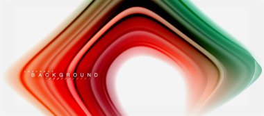 Gökkuşağı sıvı renk arka plan Bükülü sıvı tasarım, renkli mermer veya plastik dalgalı doku zemin, çok renkli şablonu için iş veya teknoloji sunu veya web broşür kapak