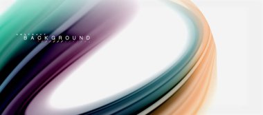 Gökkuşağı sıvı renk arka plan Bükülü sıvı tasarım, renkli mermer veya plastik dalgalı doku zemin, çok renkli şablonu için iş veya teknoloji sunu veya web broşür kapak