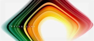 Gökkuşağı sıvı renk arka plan Bükülü sıvı tasarım, renkli mermer veya plastik dalgalı doku zemin, çok renkli şablonu için iş veya teknoloji sunu veya web broşür kapak