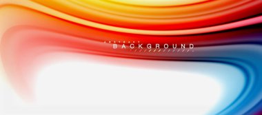 Gökkuşağı sıvı renk arka plan Bükülü sıvı tasarım, renkli mermer veya plastik dalgalı doku zemin, çok renkli şablonu için iş veya teknoloji sunu veya web broşür kapak