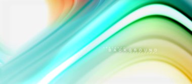 Gökkuşağı sıvı renk arka plan Bükülü sıvı tasarım, renkli mermer veya plastik dalgalı doku zemin, çok renkli şablonu için iş veya teknoloji sunu veya web broşür kapak