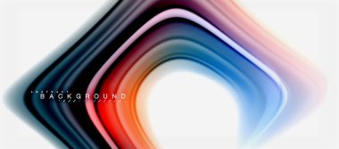 Gökkuşağı sıvı renk arka plan Bükülü sıvı tasarım, renkli mermer veya plastik dalgalı doku zemin, çok renkli şablonu için iş veya teknoloji sunu veya web broşür kapak