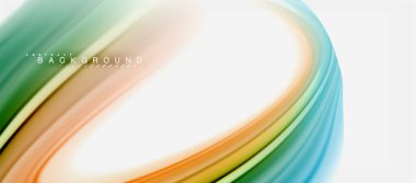 Gökkuşağı sıvı renk arka plan Bükülü sıvı tasarım, renkli mermer veya plastik dalgalı doku zemin, çok renkli şablonu için iş veya teknoloji sunu veya web broşür kapak