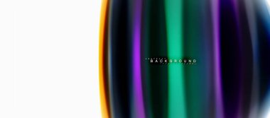 Sıvı sıvı karıştırma renkler konsepti üzerine açık gri renkli, eğri akışı, trendy soyut düzeni şablonu iş veya teknoloji sunu veya web broşür kapak için duvar kağıdı