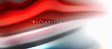 Sıvı sıvı karıştırma renkler konsepti üzerine açık gri renkli, eğri akışı, trendy soyut düzeni şablonu iş veya teknoloji sunu veya web broşür kapak için duvar kağıdı