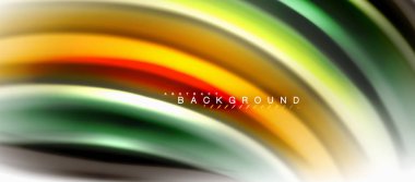 Sıvı sıvı karıştırma renkler konsepti üzerine açık gri renkli, eğri akışı, trendy soyut düzeni şablonu iş veya teknoloji sunu veya web broşür kapak için duvar kağıdı