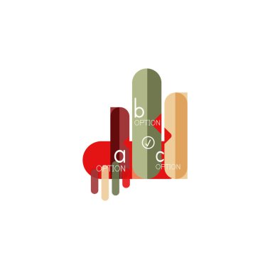 Özet satırları geometrik Infographic layoutabstract satırları geometrik Infographic düzeni, veri görselleştirme tasarım, seçeneği adım adım programı, web kutusu