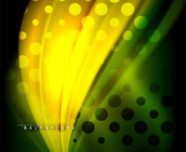 Neon holografik sıvı renkli dalga web, duvar kağıdı, desen, doku ve arka plan için