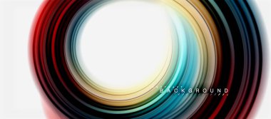 Gökkuşağı sıvı soyut girdap şekli, bükülmüş sıvı renkler tasarım, renkli mermer veya plastik dalgalı doku arka plan, çok renkli şablonu için iş veya teknoloji sunu veya web broşürü