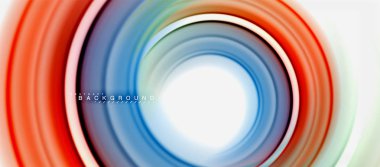 Gökkuşağı sıvı soyut girdap şekli, bükülmüş sıvı renkler tasarım, renkli mermer veya plastik dalgalı doku arka plan, çok renkli şablonu için iş veya teknoloji sunu veya web broşürü