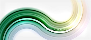 Gökkuşağı sıvı renkli arka plan - girdap ve daireler, bükülmüş sıvı renkler, renkli mermer veya plastik dalgalı doku zemin, çok renkli şablonu için iş veya teknoloji