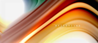 Gökkuşağı sıvı renk arka plan Bükülü sıvı tasarım, renkli mermer veya plastik dalgalı doku zemin, çok renkli şablonu için iş veya teknoloji sunu veya web broşür kapak