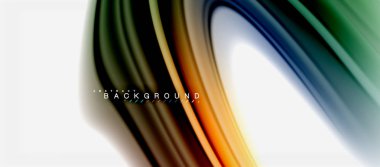 Gökkuşağı sıvı renk arka plan Bükülü sıvı tasarım, renkli mermer veya plastik dalgalı doku zemin, çok renkli şablonu için iş veya teknoloji sunu veya web broşür kapak