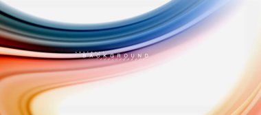 Gökkuşağı sıvı renk arka plan Bükülü sıvı tasarım, renkli mermer veya plastik dalgalı doku zemin, çok renkli şablonu için iş veya teknoloji sunu veya web broşür kapak