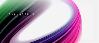 Gökkuşağı sıvı renk arka plan Bükülü sıvı tasarım, renkli mermer veya plastik dalgalı doku zemin, çok renkli şablonu için iş veya teknoloji sunu veya web broşür kapak