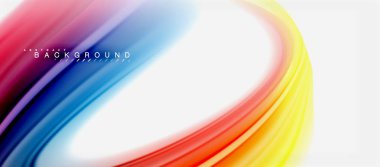 Gökkuşağı sıvı renk arka plan Bükülü sıvı tasarım, renkli mermer veya plastik dalgalı doku zemin, çok renkli şablonu için iş veya teknoloji sunu veya web broşür kapak