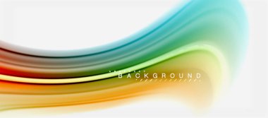 Gökkuşağı sıvı renk arka plan Bükülü sıvı tasarım, renkli mermer veya plastik dalgalı doku zemin, çok renkli şablonu için iş veya teknoloji sunu veya web broşür kapak