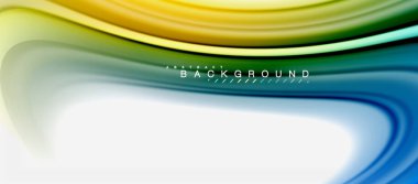 Gökkuşağı sıvı renk arka plan Bükülü sıvı tasarım, renkli mermer veya plastik dalgalı doku zemin, çok renkli şablonu için iş veya teknoloji sunu veya web broşür kapak