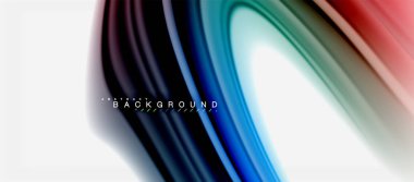 Gökkuşağı sıvı renk arka plan Bükülü sıvı tasarım, renkli mermer veya plastik dalgalı doku zemin, çok renkli şablonu için iş veya teknoloji sunu veya web broşür kapak