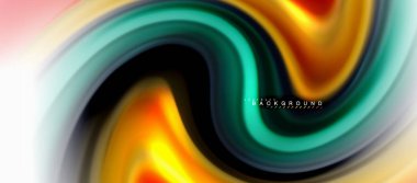 Sıvı sıvı karıştırma renkler konsepti üzerine açık gri renkli, eğri akışı, trendy soyut düzeni şablonu iş veya teknoloji sunu veya web broşür kapak için duvar kağıdı