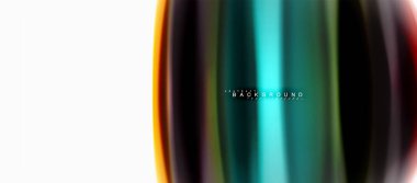 Sıvı sıvı karıştırma konsepti üzerine açık gri renkli, eğri akışı, iş veya teknoloji sunu veya web broşür kapak, duvar kağıdı için trendy soyut düzeni şablonu renkleri. Vektör çizim